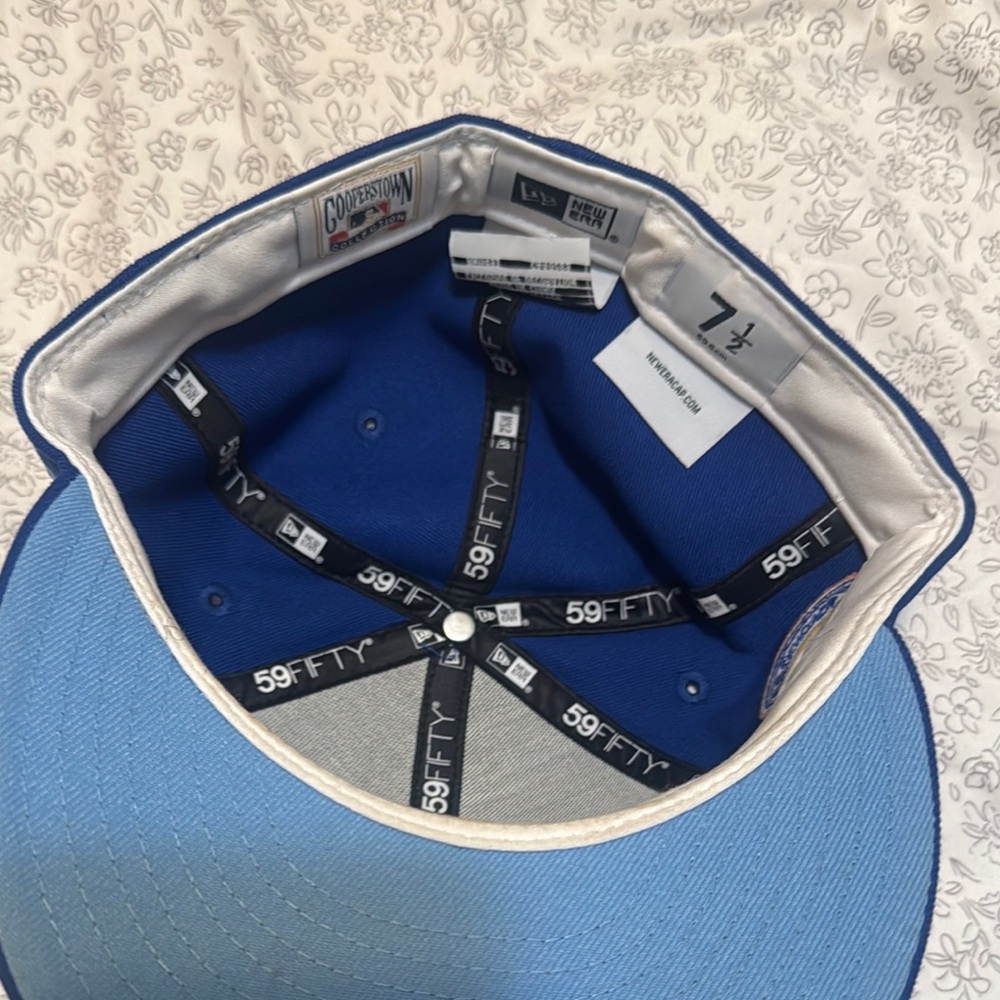 Blue 59fifty Cap With Unique Patch - image 3